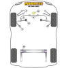 Powerflex Audi A6 (1998 - 2001) Perno guida di montaggio ruota PowerAlign (1) PF99-514-15 3 Diag 2716jpgw600