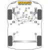 Powerflex Volkswagen   Bora 2WD (1999 - 2005)  Boccola anteriore del braccio oscillante anteriore 30mm Fig.1 (2) PFF85-201 - immagine 2