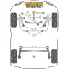 Powerflex Ford   Fiesta Mk7.5 Facelift Incl. ST (2012 - 2017)  Boccola posteriore del braccio oscillante anteriore, caster regolabile Fig.2 (2) PFF19-1502G - immagine 2