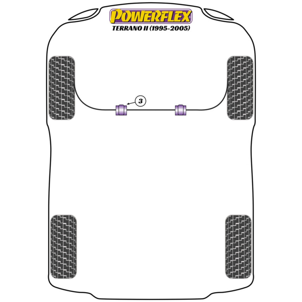Powerflex Nissan Terrano II R50 (1995 - 2005) Kit bulloni di camber PowerAlign (14 mm) (1) PFA100-14 2 Powerflex Nissan Terrano II R50 (1995 - 2005) Kit bulloni di camber PowerAlign (14 mm) (1) PFA100-14 - immagine 2
