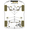 Powerflex Volvo S80 (2006 - 2016) Inserti boccole posteriori del telaio ausiliario posteriore Fig.21 (2) PFR19-1921BLK 4 Diag 3147 blackjpgw600