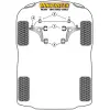Powerflex Mercedes-Benz 190 W201 (1982 - 1993)    Boccola posteriore braccio anteriore Fig.2 (2) PFF40-402 - immagine 2
