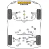 Powerflex Audi  Q2 4WD Quattro MULTI LINK   Boccola piccola del supporto di coppia inferiore Fig.21 (1) PFF3-1324 - immagine 2