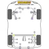 Powerflex Subaru  Legacy BC, BF, BJ (1989 - 1993)   Boccola anteriore del collegamento di trazione posteriore Fig.7 (2) PFR69-117 - immagine 2