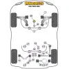 Powerflex Volkswagen   Golf R MK8 4WD (2020 -)  Boccola piccola del supporto di coppia inferiore Fig.21 (1) PFF3-1320 - immagine 2