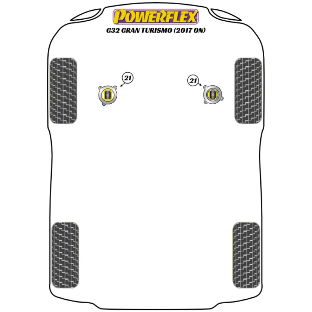 Powerflex BMW Serie 6 G32 Gran Turismo (2017 in poi) Perno guida di montaggio ruota PowerAlign (1) PF99-514-125 2 Powerflex BMW Serie 6 G32 Gran Turismo (2017 in poi) Perno guida di montaggio ruota PowerAlign (1) PF99-514-125 - immagine 2