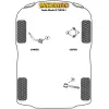 Powerflex Tesla Model Y (2020 - in poi)    Kit boccole di collegamento inferiore anteriore incluso Fig.2 (2) PFF75K-302 - immagine 2