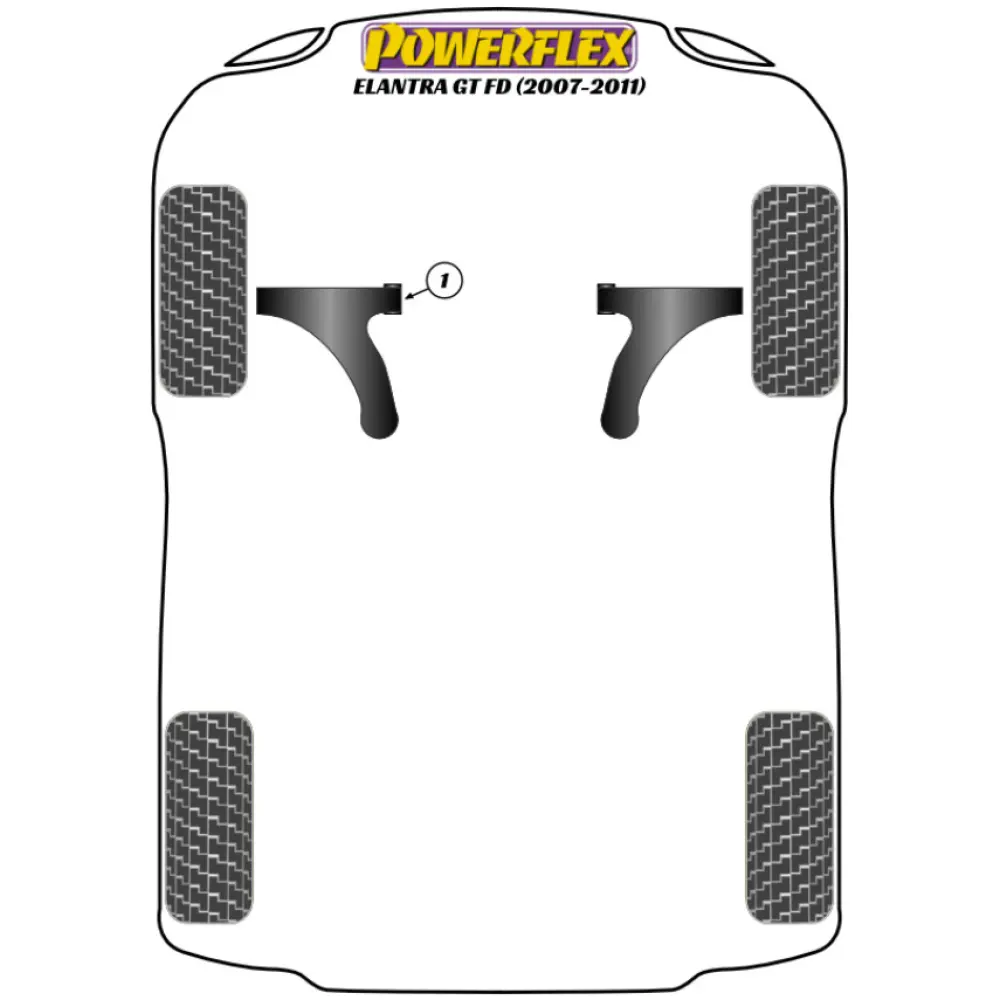 Powerflex Hyundai Elantra GT FD (2007 - 2011) Kit bulloni di camber PowerAlign (14 mm) (1) PFA100-14 2 Powerflex Hyundai Elantra GT FD (2007 - 2011) Kit bulloni di camber PowerAlign (14 mm) (1) PFA100-14 - immagine 2
