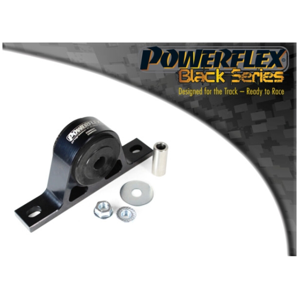 Powerflex BMW Serie 3 E36 incl. M3 (1990 - 1998)   Boccola e staffa di montaggio dello scarico (1) EXH034BLK