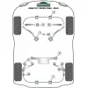 Powerflex BMW Serie 7 E32 (1988-1994)   Boccola del braccio oscillante posteriore regolabile Fig.5 (4) PFR5-606GH - immagine 2