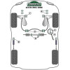 Powerflex Volkswagen Vento A3 (1992 - 1998) Supporto superiore del montante anteriore Fig.11 (2) PFF85-239BLK 5 HeritageDiag 1337jpgw600
