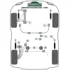 Powerflex Porsche 911 Classic (1987 - 1989)    Boccola di supporto del cuscinetto del piantone dello sterzo Fig.5 (1) PFF57-405BLK - immagine 3