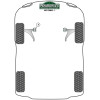 Powerflex Volkswagen Up! inc. GTI (2011 in poi) Boccola di supporto inferiore di grande diametro (Motorsport) Fig.20 (1) PFF85-1922BLK 5 HeritageDiag 3078jpgw600