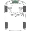 Powerflex Volkswagen  Caddy Mk2 Typ 9K (1997-2003)   Boccola anteriore del braccio oscillante anteriore 30mm Fig.1 (2) PFF85-201H - immagine 2
