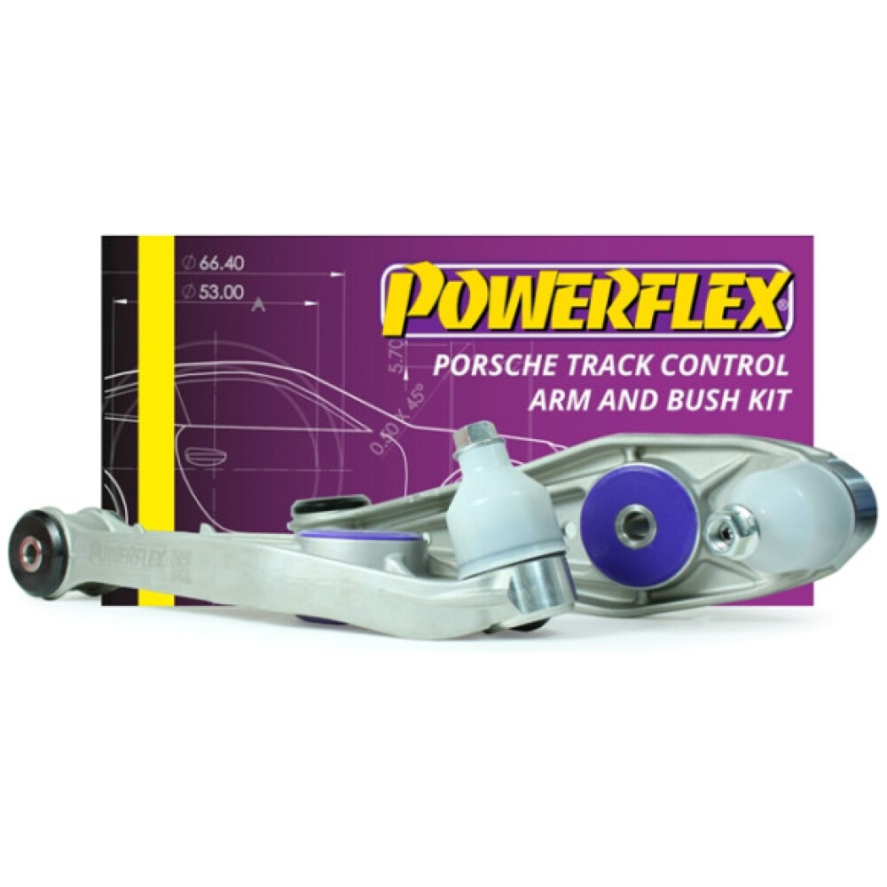 Powerflex Porsche 987C Cayman (2005 - 2012)    Kit braccio oscillante e boccola di controllo della pista Fig.5R (2) PF57K-1001