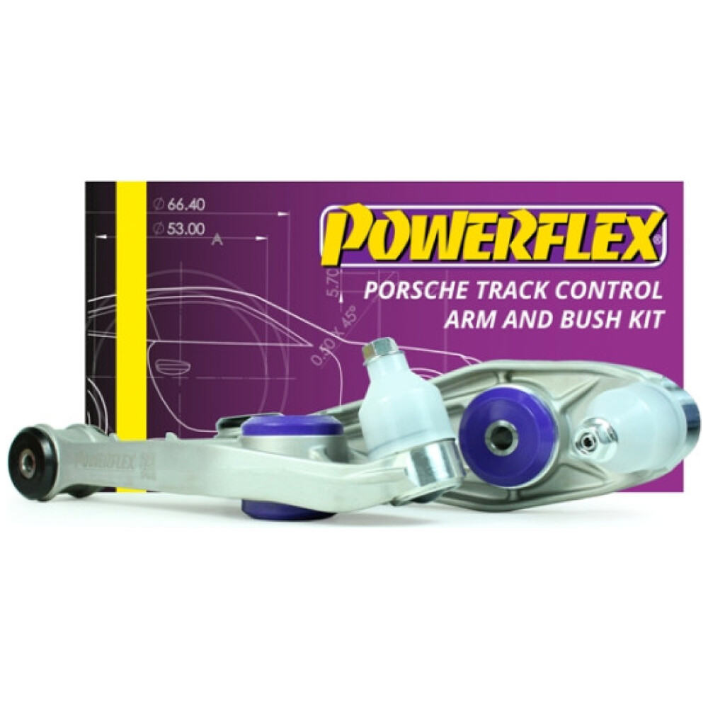 Powerflex Porsche 987C Cayman (2005 - 2012)    Kit braccio oscillante e boccola di controllo della pista Fig.2F (2) PF57K-1002