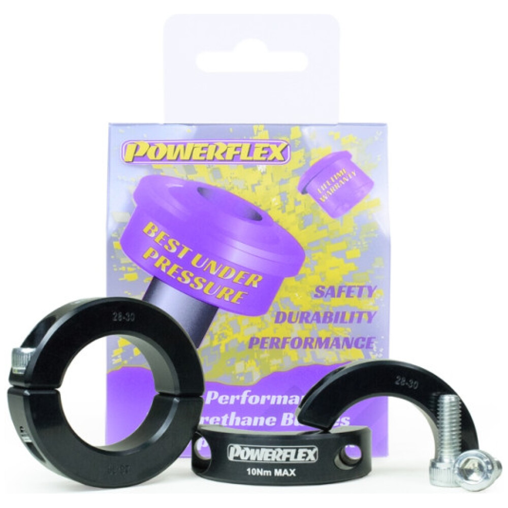 Powerflex Volkswagen  T6 / 6.1 Transporter (2015-2024)   Morsetti di supporto laterali per barra antirollio 28-30 mm (1) PFC28-30