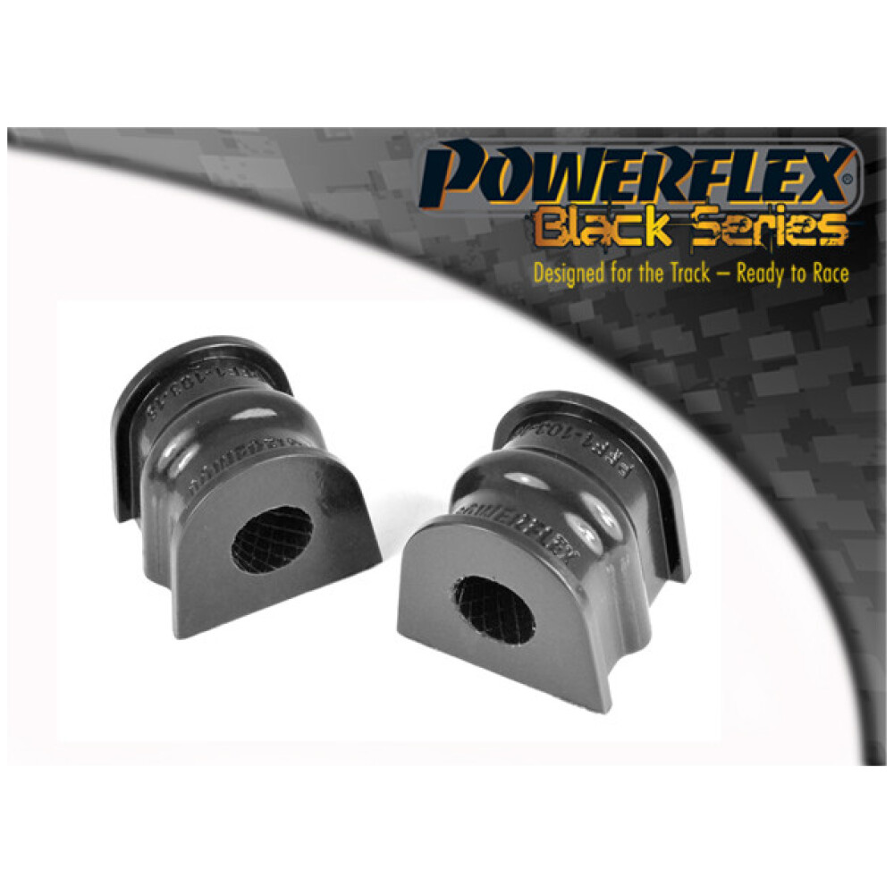 Powerflex Alfa Romeo Alfasud incl. Sprint (1971-1989), 33 (1983-1995)    Barra antirollio anteriore al telaio Boccola 18mm Fig.3 (2) PFF1-103-18BLK
