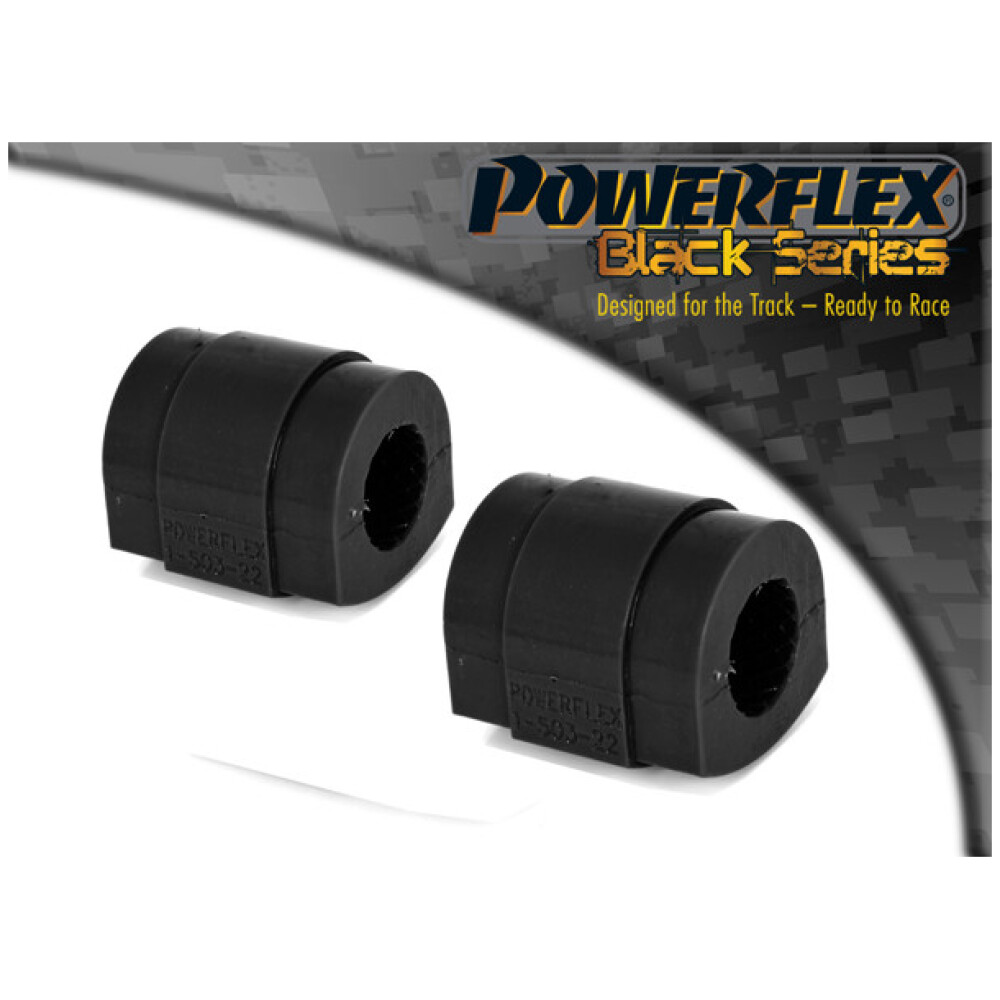 Powerflex Alfa Romeo 159 (2005-2011)    Boccola barra antirollio anteriore 22mm Fig.3 (2) PFF1-503-22BLK