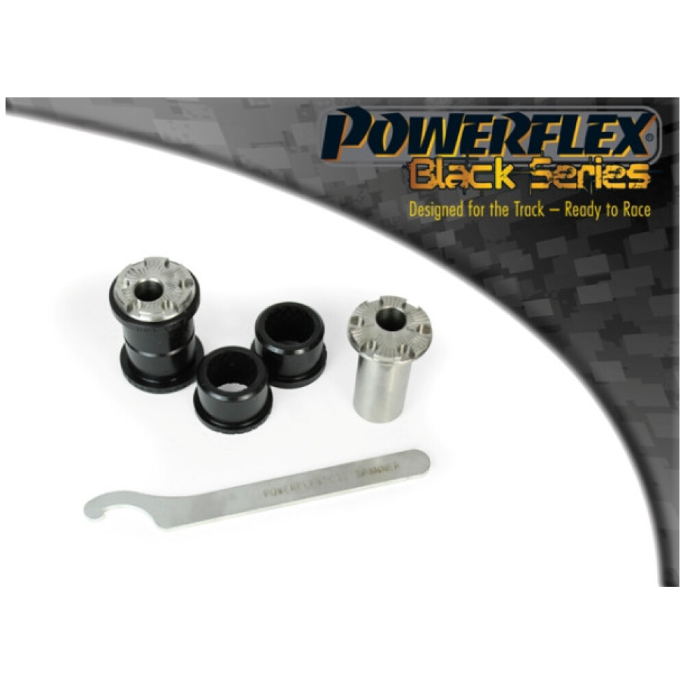 Powerflex Fiat Panda Gen 2 169 4WD (2003-2012)   Boccola anteriore del braccio anteriore, regolazione della campanatura Fig.1 (2) PFF16-501GBLK