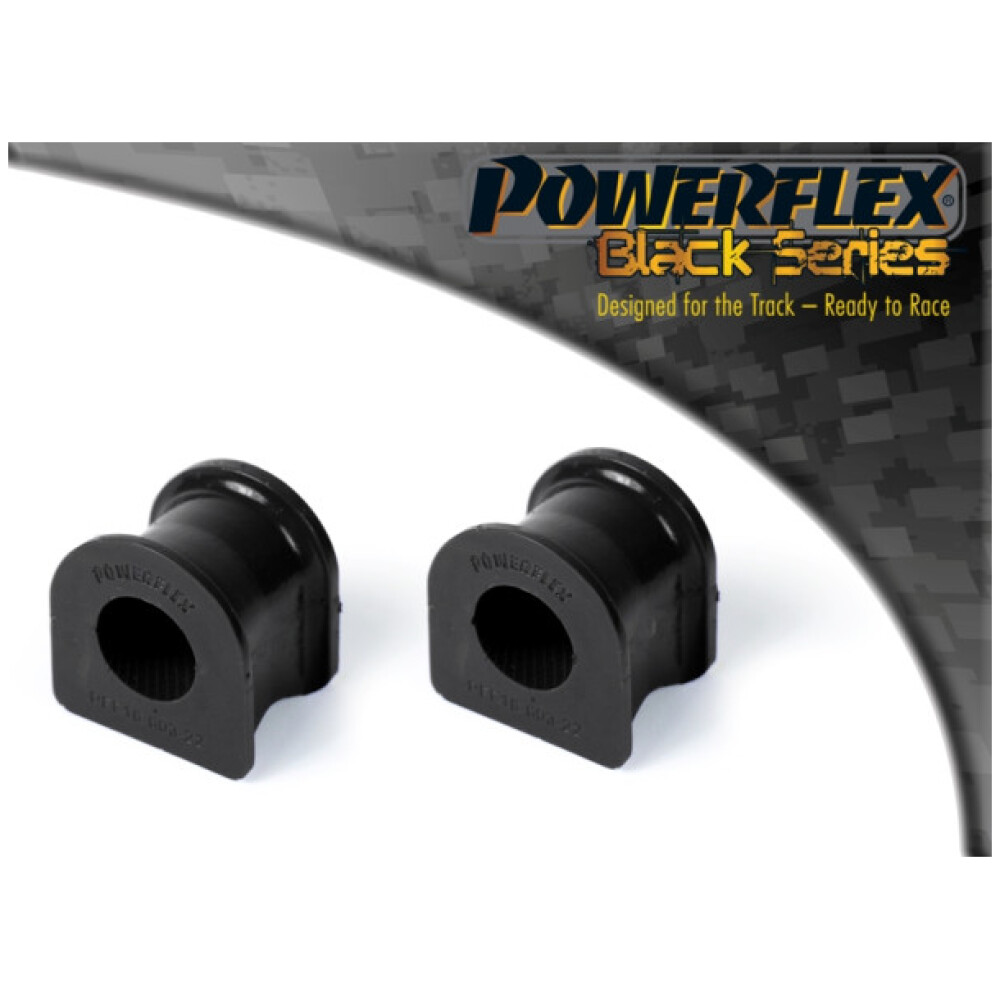 Powerflex Fiat  Punto MK2 (1999 - 2005)   Barra antirollio anteriore al telaio Boccola 22mm Fig.3 (2) PFF16-603-22BLK