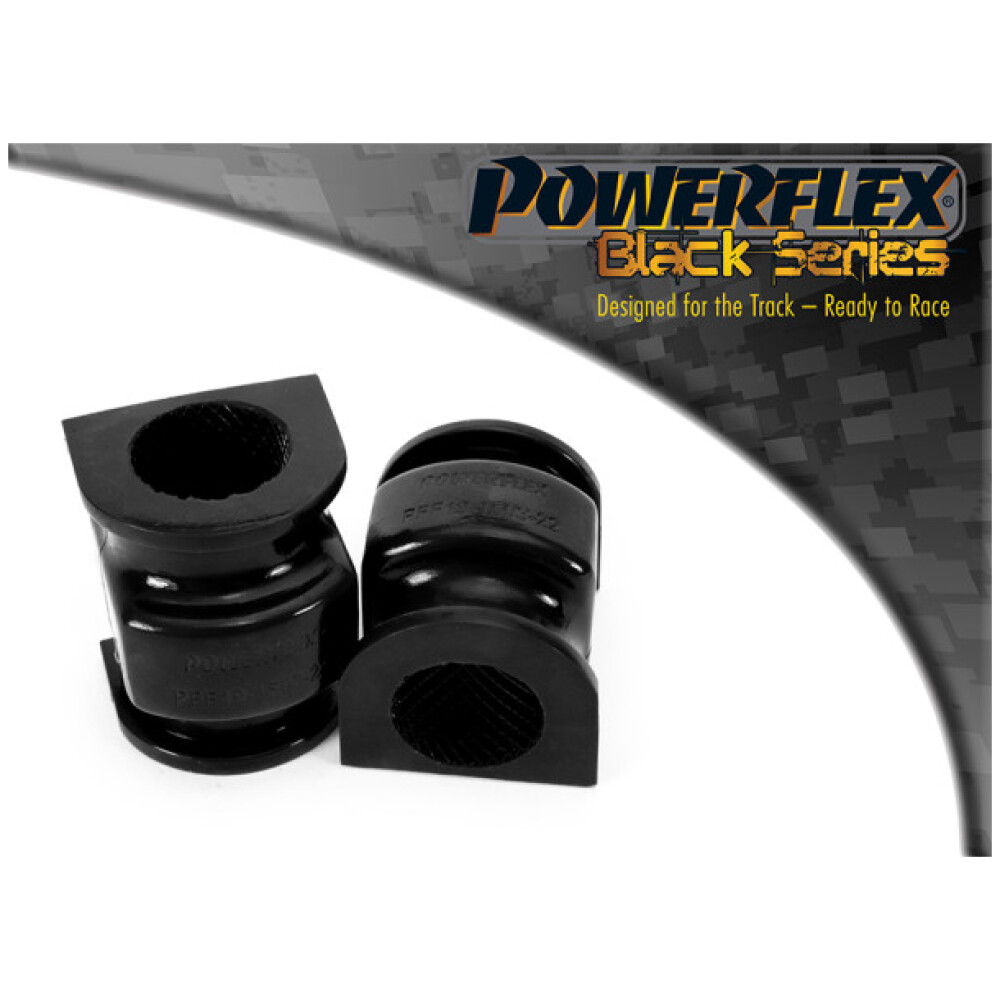 Powerflex Ford   Fiesta Mk7 incl. ST (2008 - 2012)  Barra antirollio anteriore al telaio Boccola 22mm Fig.3 (2) PFF19-1503-22BLK
