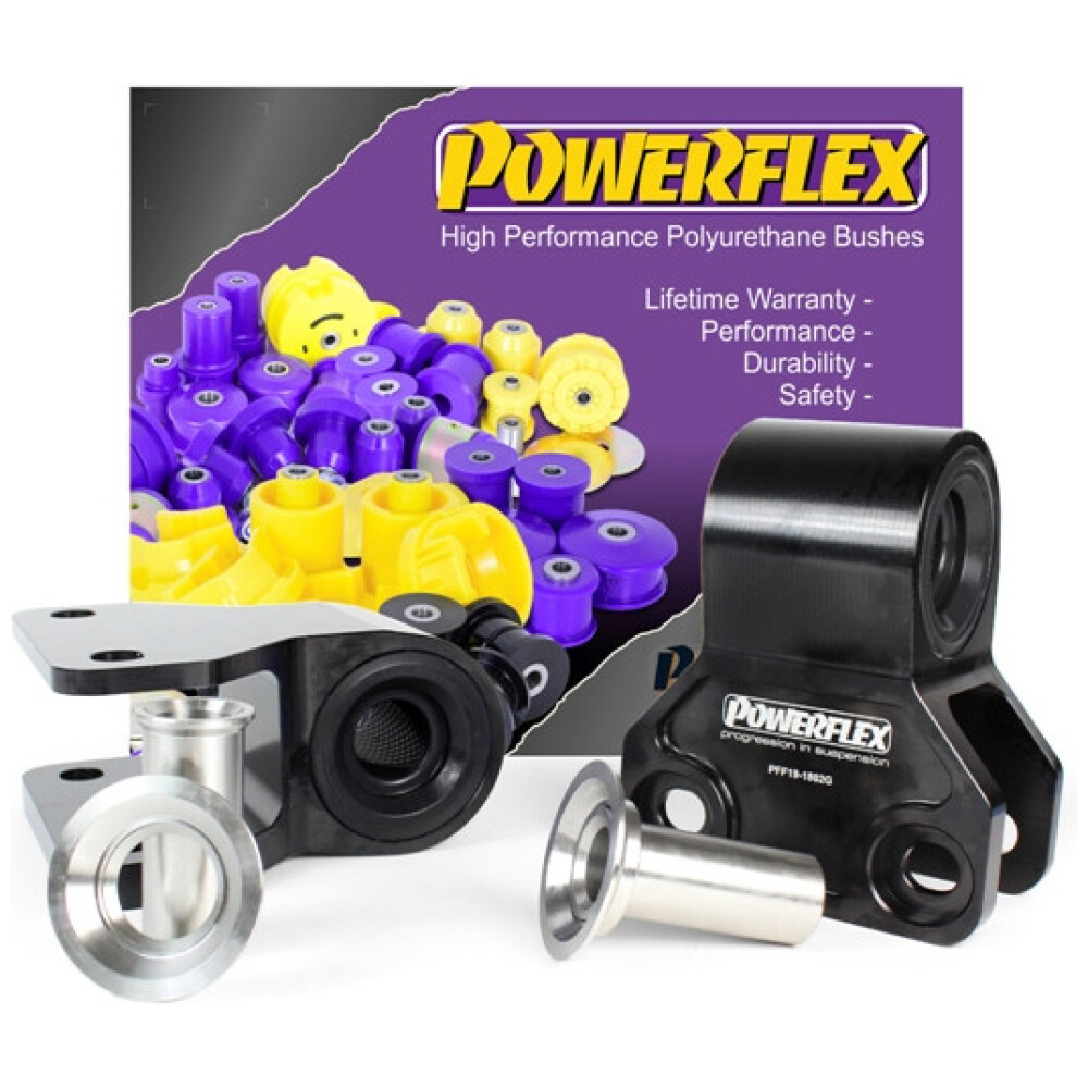 Powerflex Volvo V40 (2012 - 2019)    Boccola posteriore del braccio oscillante anteriore e offset caster Fig.2 (2) PFF19-1802GBLK
