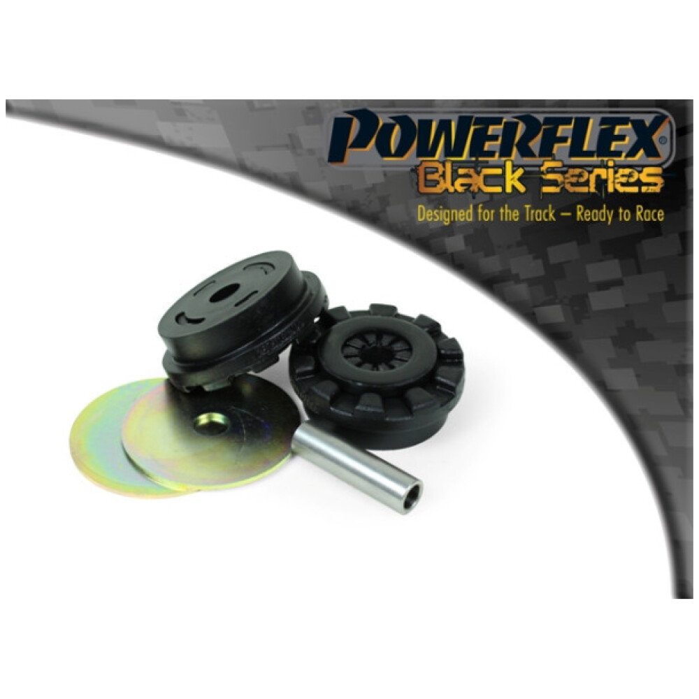 Powerflex Ford  Fiesta Mk6 incl. ST (2002-2008)   Supporto motore inferiore Boccola grande Staffa ovale da 25 mm Fig.6 (1) PFF19-2003BLK