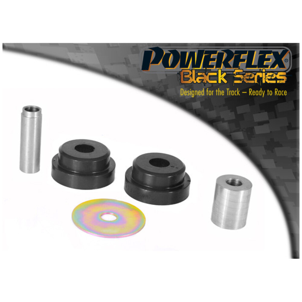 Powerflex Ford  Fiesta Mk6 incl. ST (2002-2008)   Supporto motore inferiore Boccola piccola Staffa ovale da 25 mm Fig.5 (1) PFF19-2004BLK