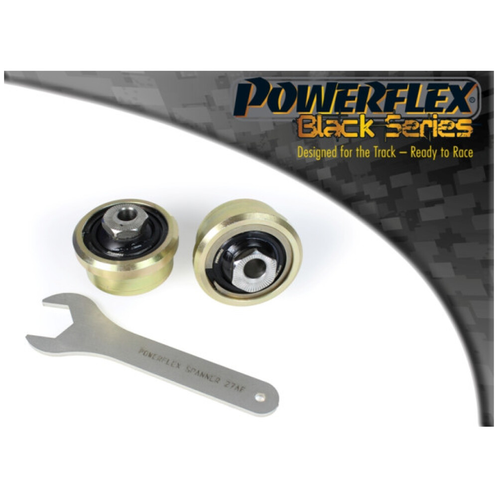 Powerflex Ford   Fiesta MK8.5 ST 200 Facelift (2021 in poi)  Braccio oscillante anteriore Boccola posteriore Caster regolabile Fig.2 (2) PFF19-2202GBLK