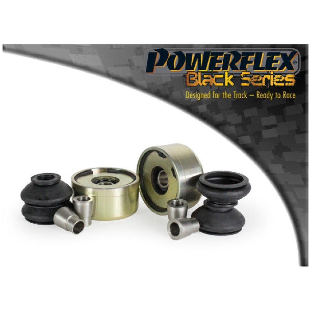 Powerflex Ford  Fiesta Mk4 (1995 - 1999) & Mk5 (1999 - 2002)   Boccola inferiore posteriore del braccio oscillante anteriore Fig.2 (2) PFF19-702BLK