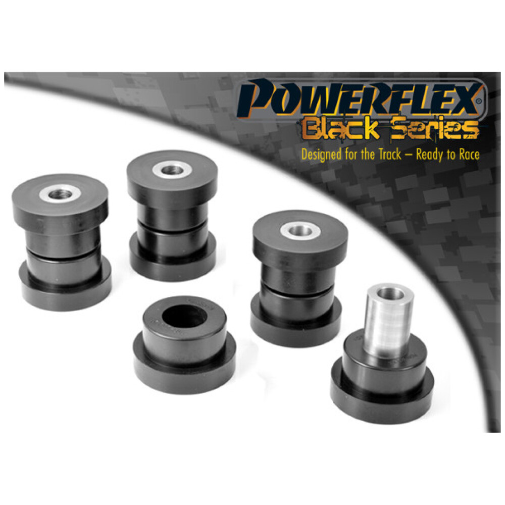 Powerflex Jaguar (Daimler) XJ8, XJR, XJ Sport - X308 (1997 - 2003)    Boccola del braccio oscillante inferiore anteriore Fig.1 (4) PFF27-301BLK