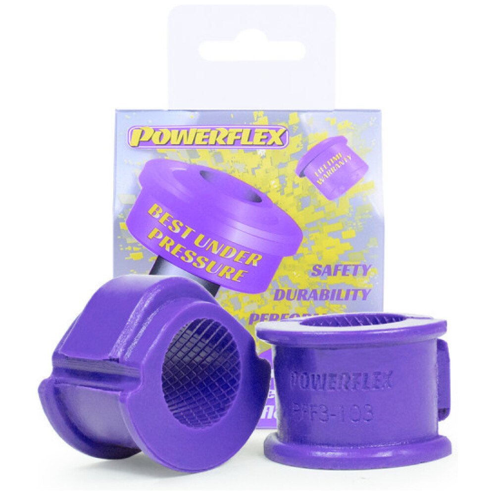 Powerflex Audi  80, 90 incl. Avant (1973 - 1996)   Supporto barra antirollio anteriore 22mm Fig.2 (2) PFF3-103-22