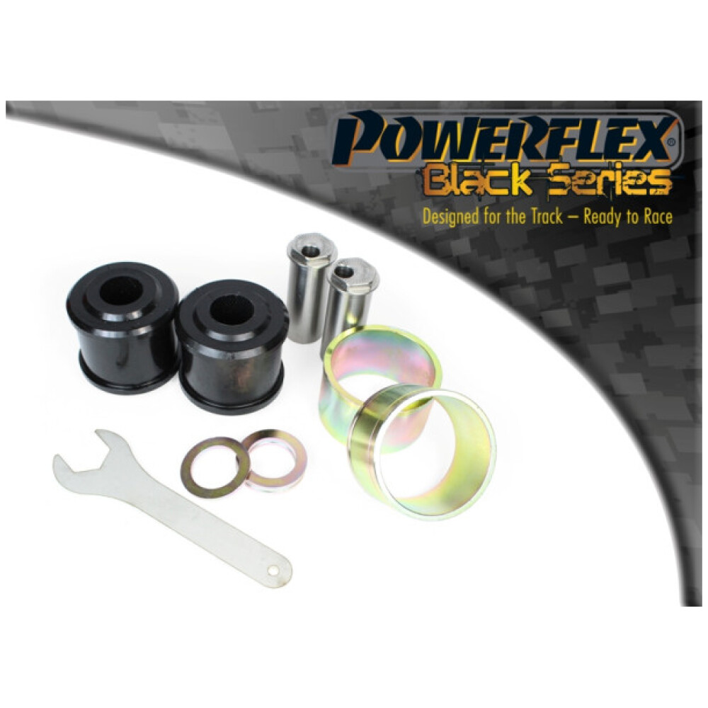 Powerflex Audi   A4 (2008-2016)  Braccio del raggio inferiore anteriore alla boccola del telaio Caster regolabile Fig.2 (2) PFF3-702GBLK