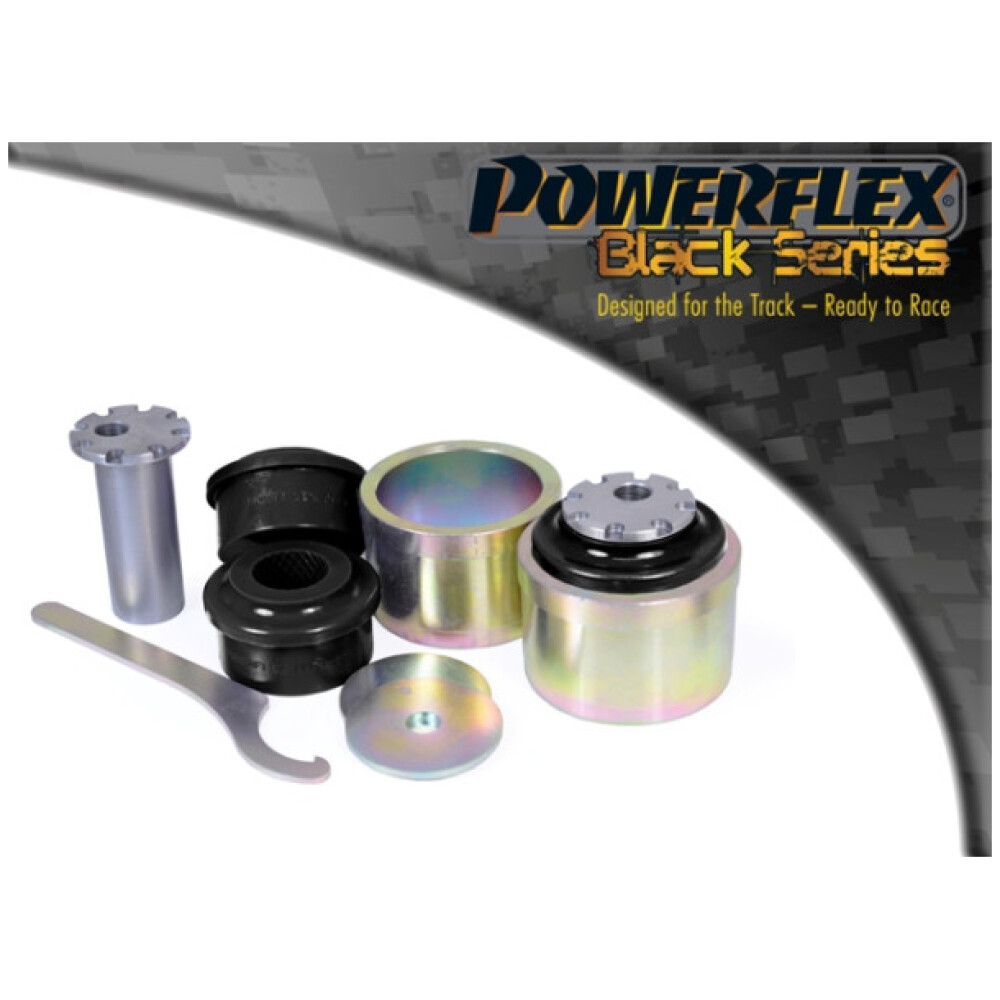 Powerflex Audi   A4 (2008-2016)  Braccio del raggio inferiore anteriore alla boccola del telaio Caster regolabile Fig.2 (2) PFF3-802GBLK