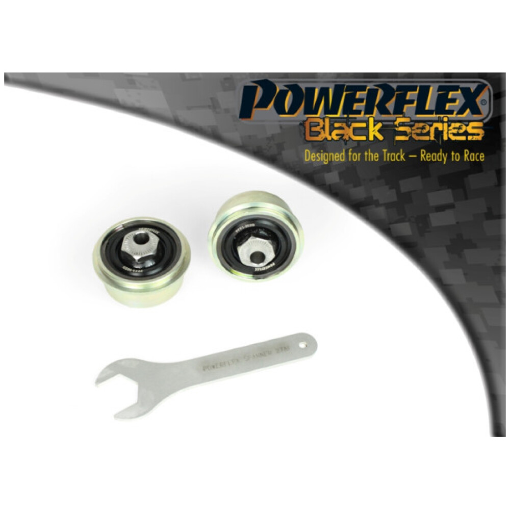 Powerflex Audi  A1 GB (2018- in poi)   Boccola posteriore del braccio oscillante anteriore, caster regolabile Fig.2 (2) PFF3-902GBLK