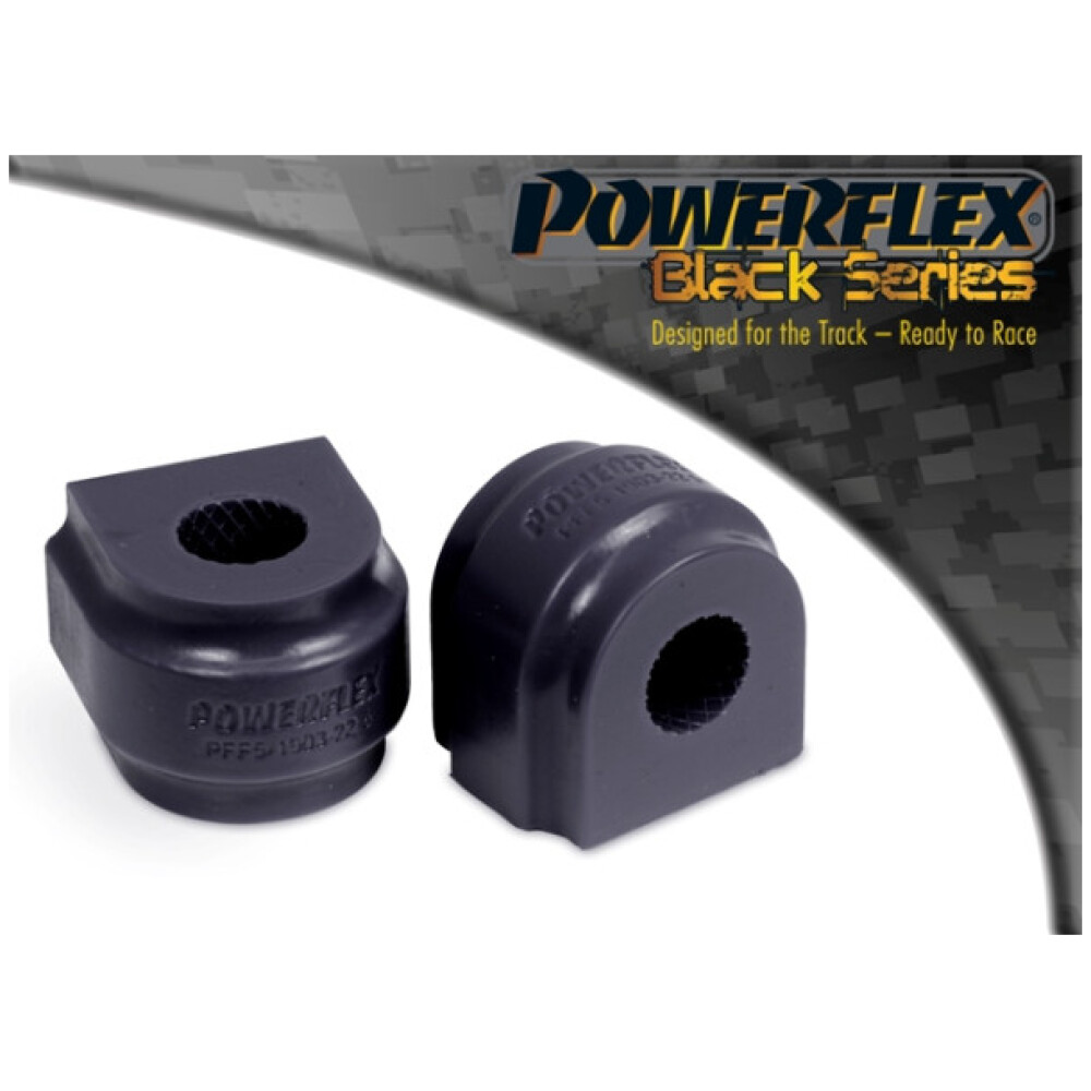 Powerflex BMW Serie 1 F20, F21 xDrive (2011 - 2019)   Boccola barra antirollio anteriore 22,5 mm Fig.3 (2) PFF5-1903-22.5BLK