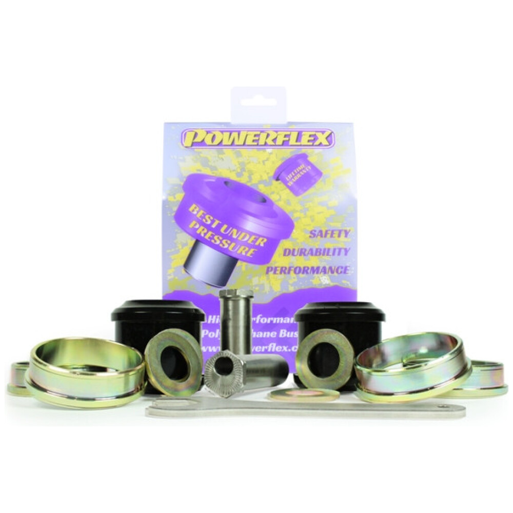 Powerflex BMW Serie 1 E81, E82, E87 & E88 (2004 - 2013)   Regolazione dell'inclinazione del braccio del raggio anteriore sulla boccola del telaio Fig.1 (2) PFF5-401G