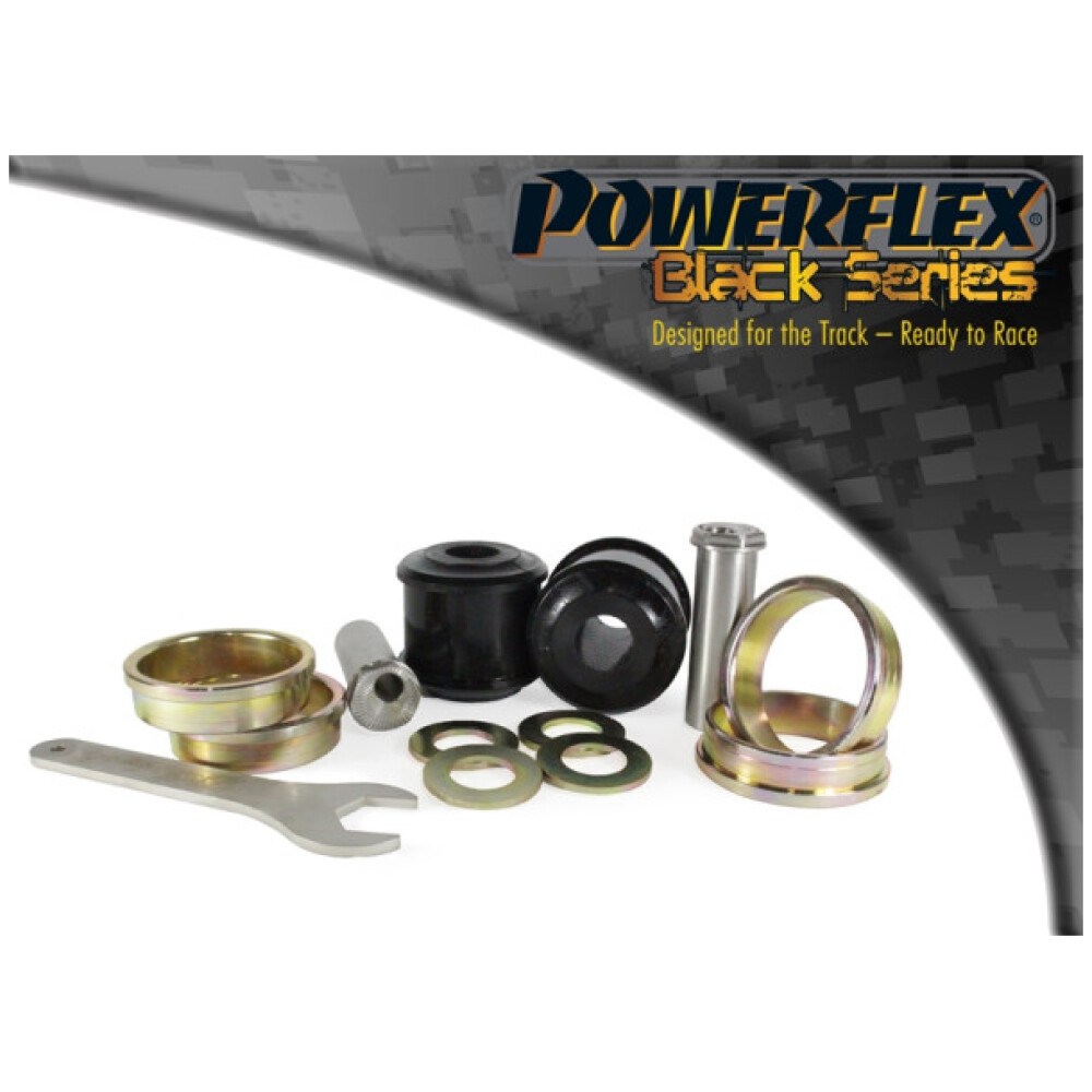 Powerflex BMW Serie 1 F20, F21 xDrive (2011 - 2019)   Braccio del raggio anteriore alla boccola del telaio Fig.1 (2) PFF5-4101BLK