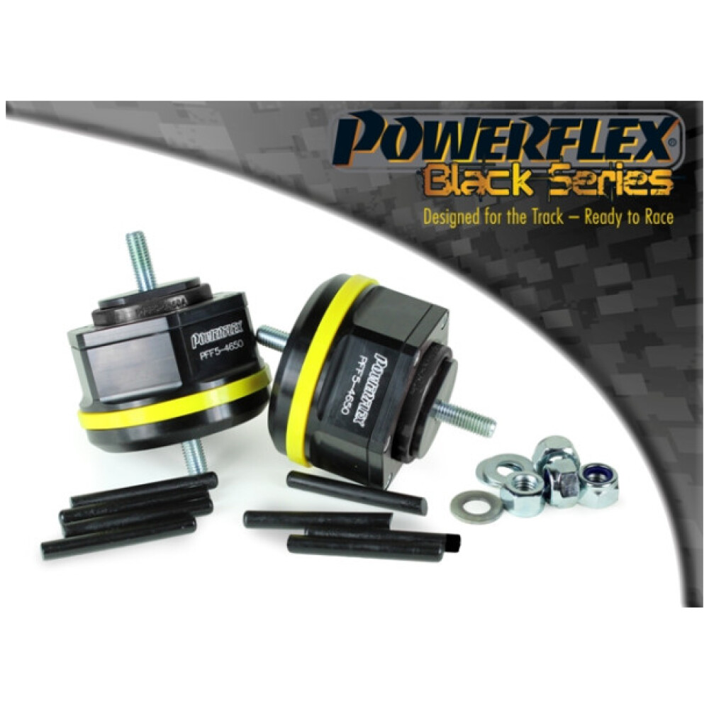 Powerflex BMW Serie 3 E36 Compact (1993-2000)   Supporto motore Fig.50 (2) PFF5-4650BLK