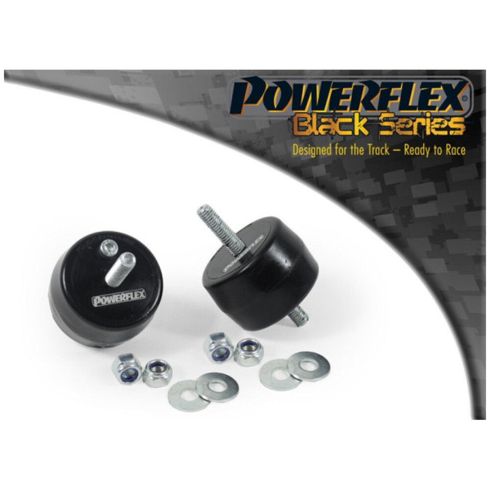 Powerflex BMW Serie 1 E81, E82, E87 & E88 (2004 - 2013)   Boccola di montaggio della trasmissione (Motorsport) Fig.55 (2) PFF5-4655BLK