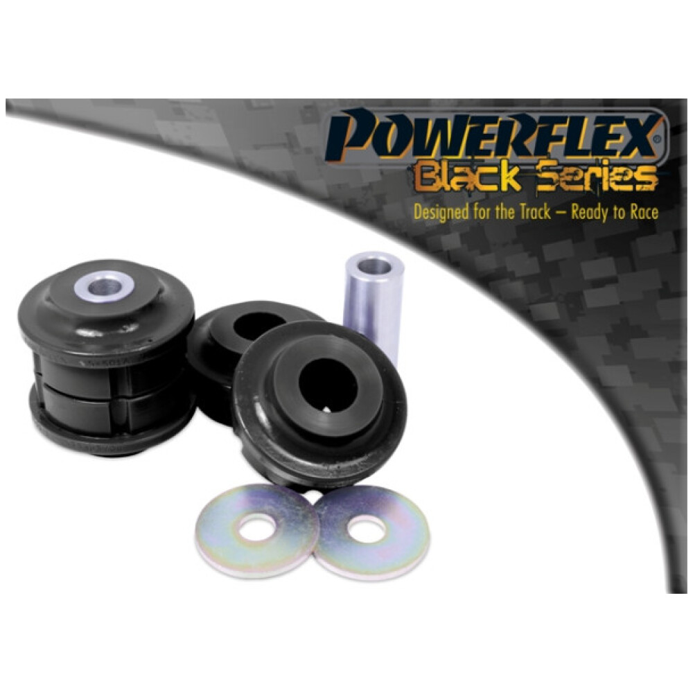 Powerflex BMW Serie 5  E39 535 to 540  Barra di collegamento inferiore anteriore alla boccola del telaio Fig.1 (2) PFF5-501BLK