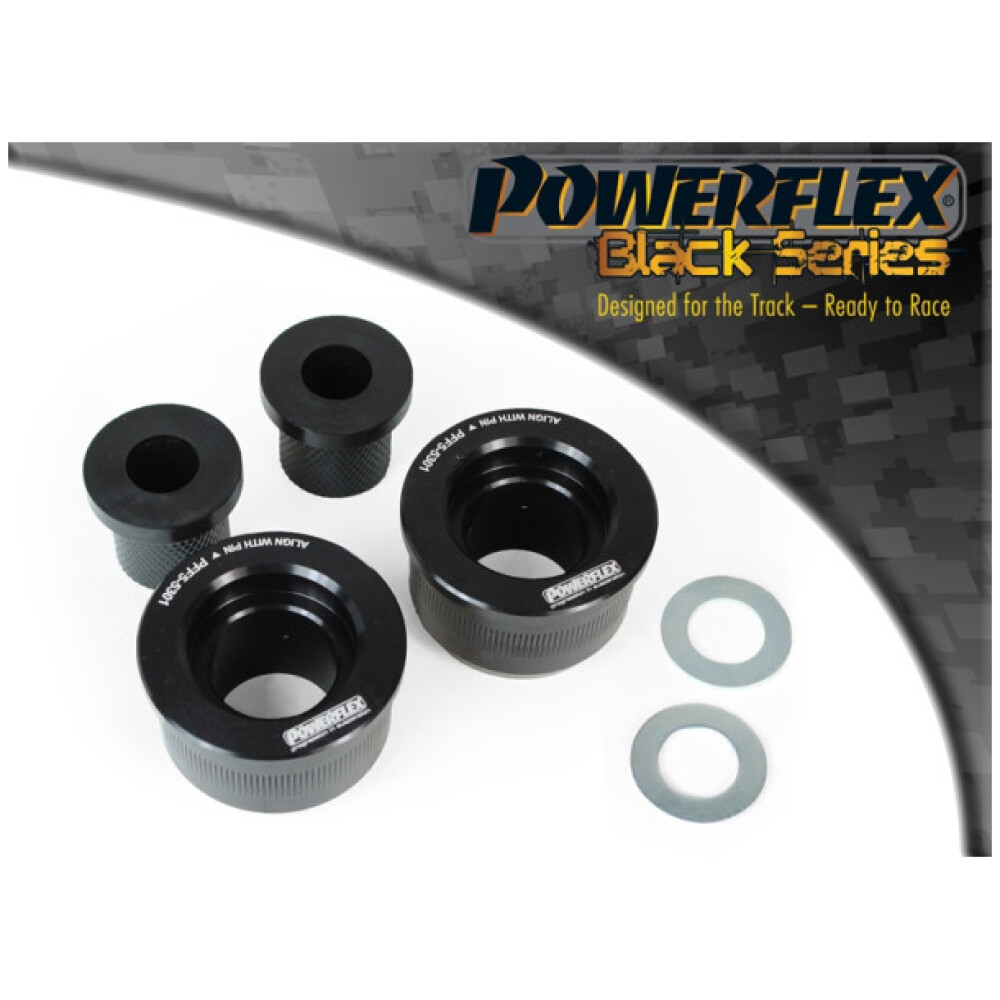 Powerflex BMW Serie 3 E30 incl. M3 (1982 - 1991)   Boccola posteriore del braccio oscillante anteriore, esterna in alluminio (concentrica) Fig.1 (2) PFF5-5301BLK