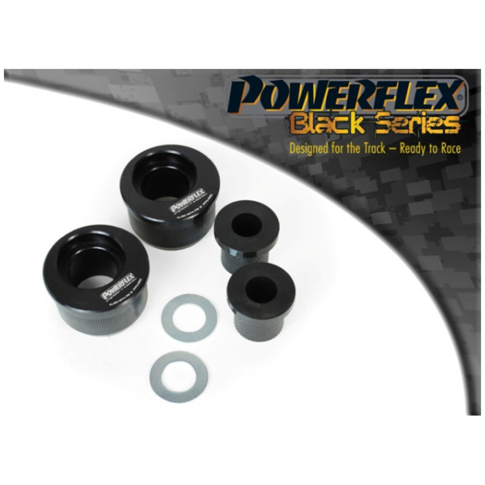 Powerflex BMW Serie 3 E30 incl. M3 (1982 - 1991)   Boccola posteriore del braccio oscillante anteriore, offset caster esterno in alluminio Fig.1 (2) PFF5-5303BLK