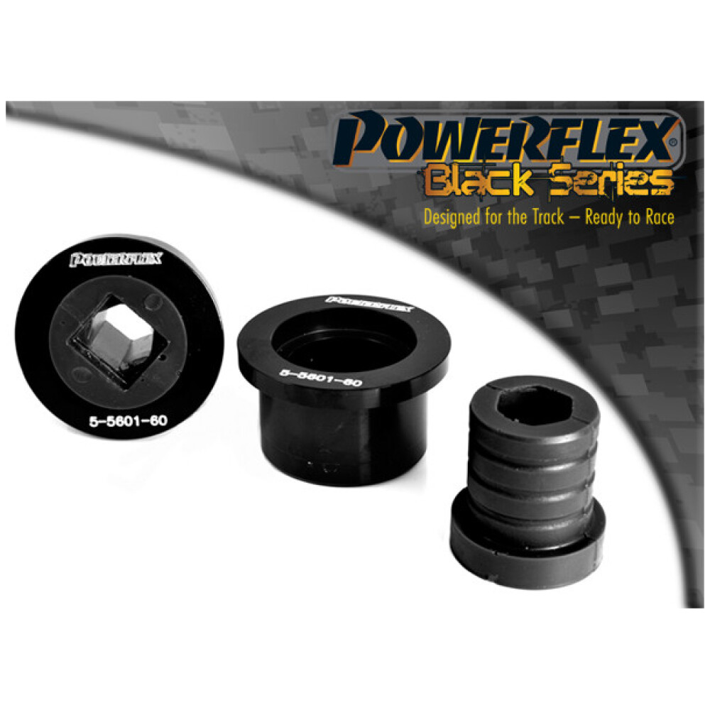 Powerflex BMW Serie 3  E46 Compact  Boccola posteriore del braccio oscillante anteriore, alluminio esterno Fig.1 (2) PFF5-5601-60BLK