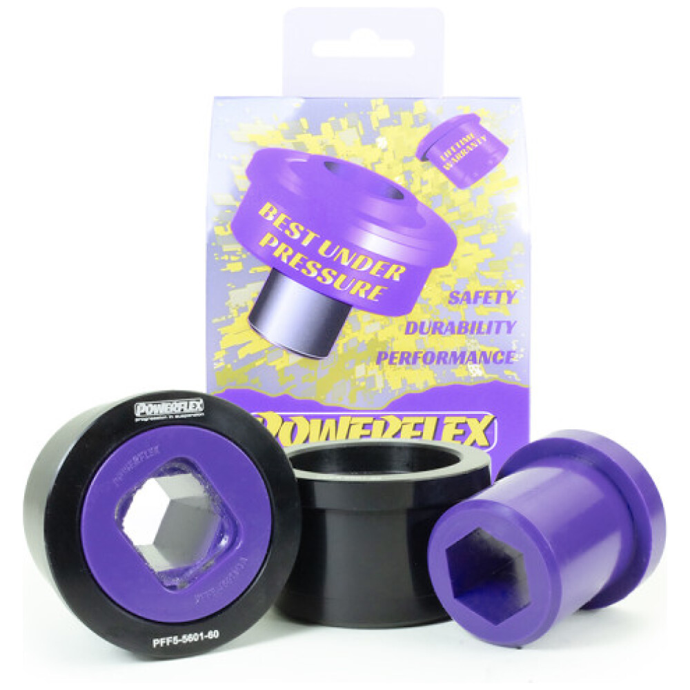 Powerflex BMW Serie 3  E46 M3 incl. CSL  Boccola posteriore del braccio oscillante anteriore, alluminio esterno Fig.1 (2) PFF5-5601M3