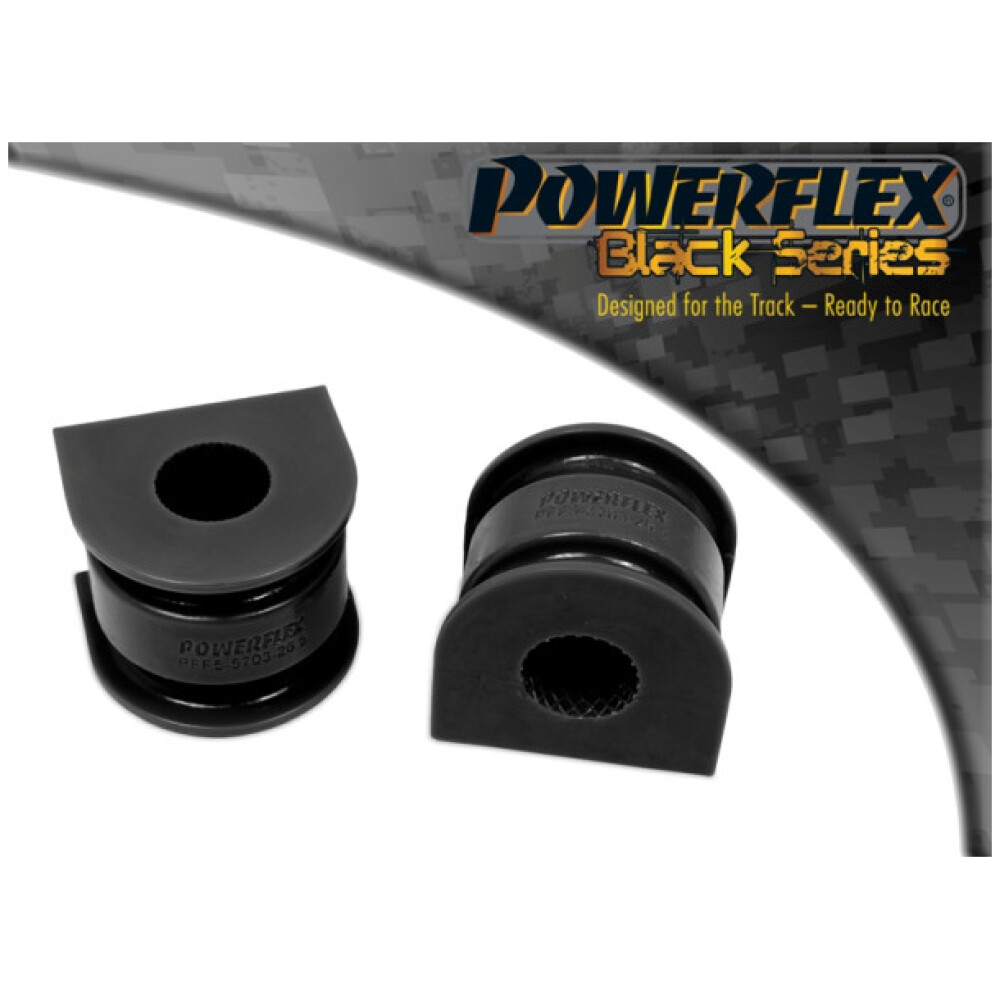 Powerflex BMW Serie 3  E9* xDrive  Boccola di montaggio della barra antirollio anteriore 26,5 mm Fig.3 (2) PFF5-5703-26.5BLK