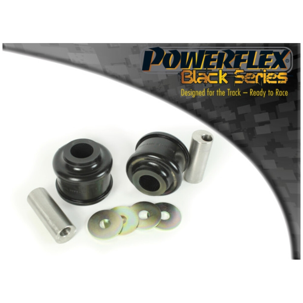 Powerflex BMW Serie 6  F06 Sedan / F12 Convertible / F13 Coupe xDrive (2011-2018)  Braccio del raggio anteriore alla boccola del telaio, offset del caster Fig.1 (2) PFF5-6101GBLK
