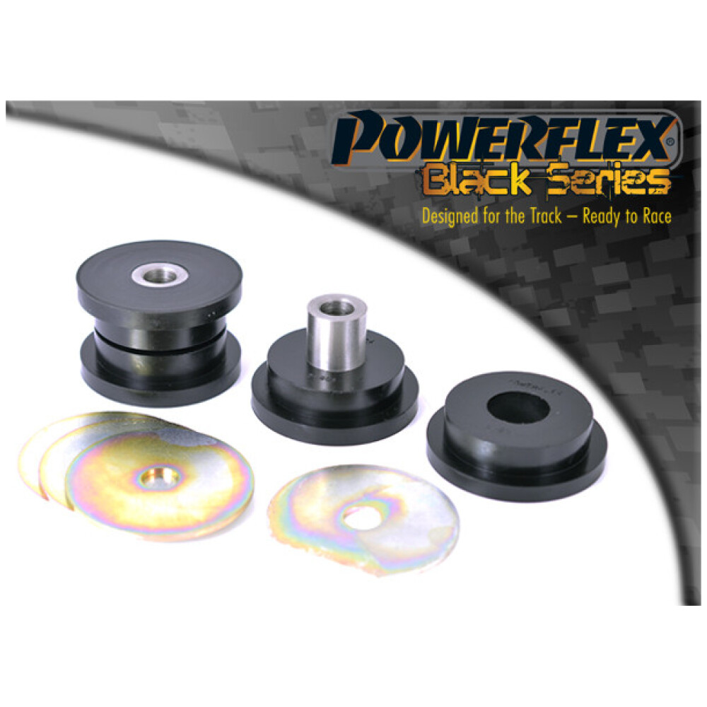 Powerflex BMW Serie 5 E28 (1982 - 1988)   Braccio di controllo superiore anteriore alla boccola del telaio Fig.1 (2) PFF5-801BLK