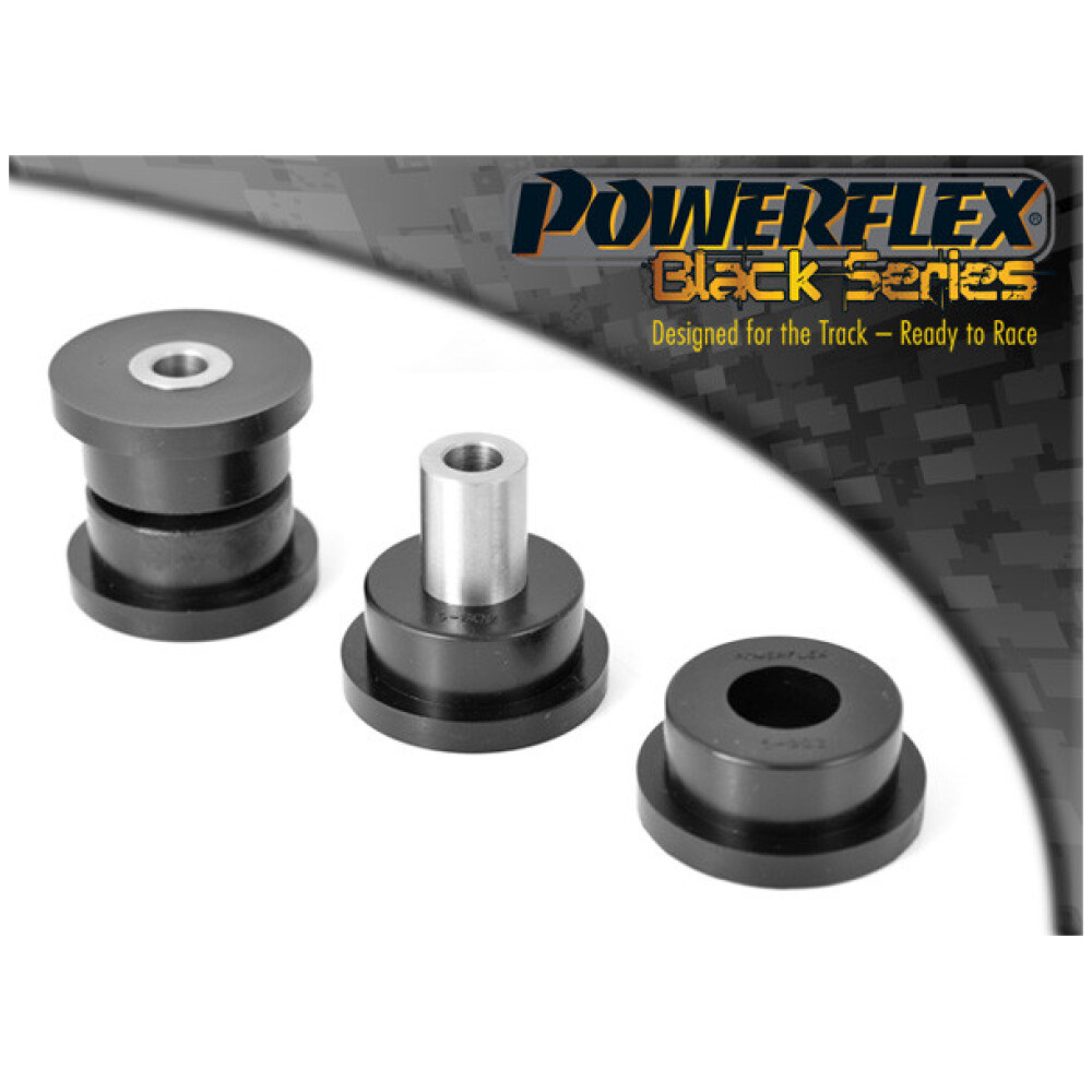 Powerflex BMW Serie 5 E28 (1982 - 1988)   Braccio di controllo inferiore anteriore alla boccola del telaio ausiliario Fig.2 (2) PFF5-802BLK